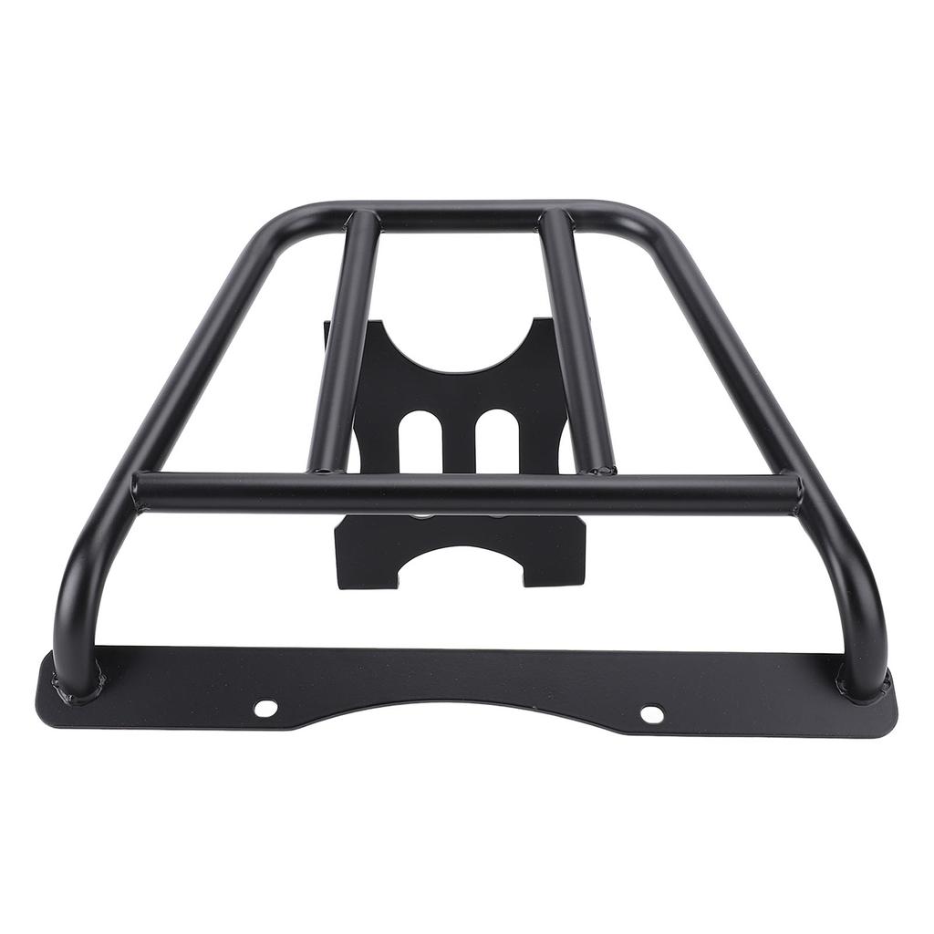 Motorcycle Rear Luggage Rack Carbon Steel Strong Load Bearing Ample Space Rear Cargo Carrier Rack Replacement for