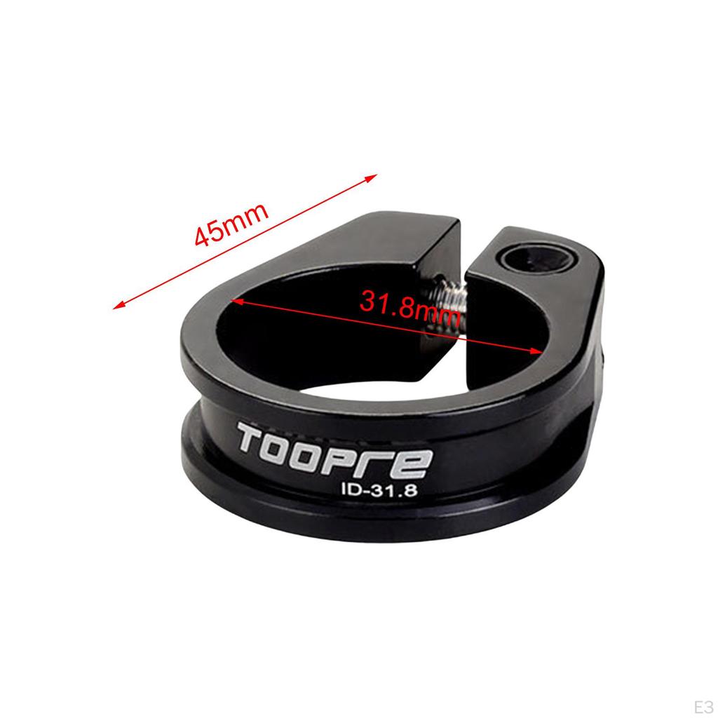 Aluminum Bike Seatpost Clamp for Enhanced Security