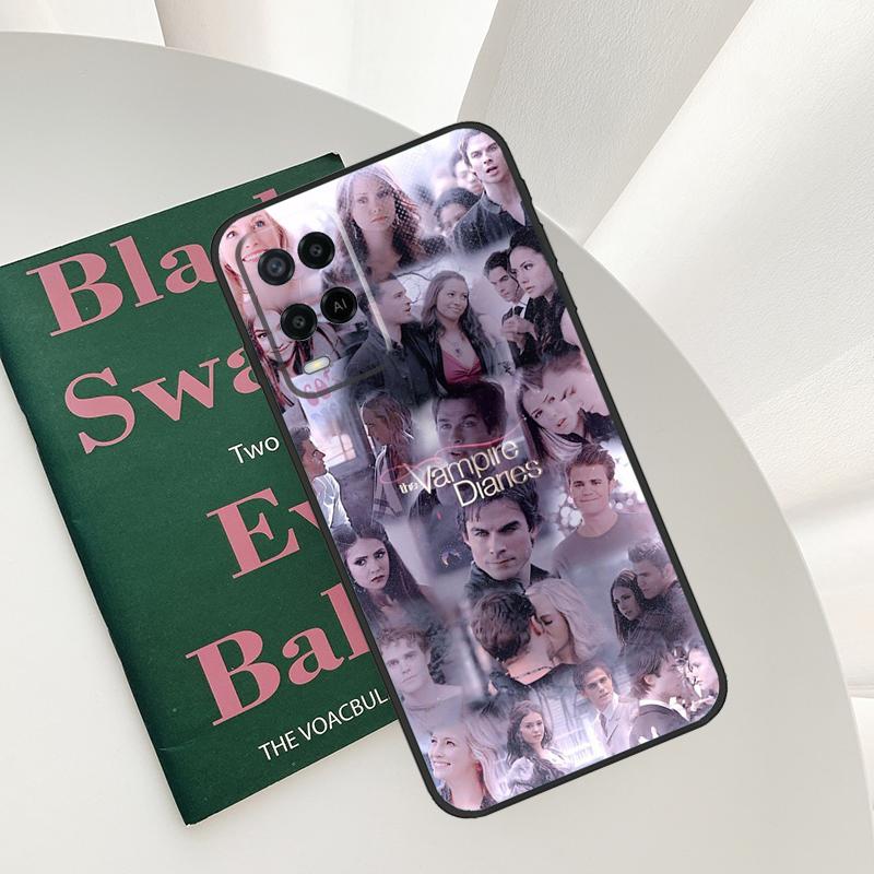 The Vampire Diaries Case For Oppo A54 A74 A94 A54S A57S A15 A16 A17 A52 A72 A76 A96 A58 A78 A98 A77 A5 A9 Cover