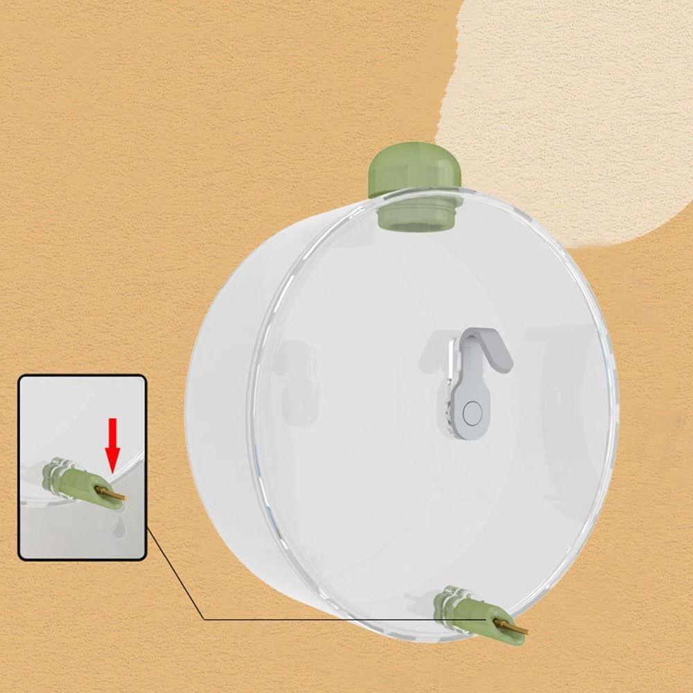 Transparent Birds Water Dispenser 350ml Pet Birds Water Bottle  Parakeet Cage Accessories