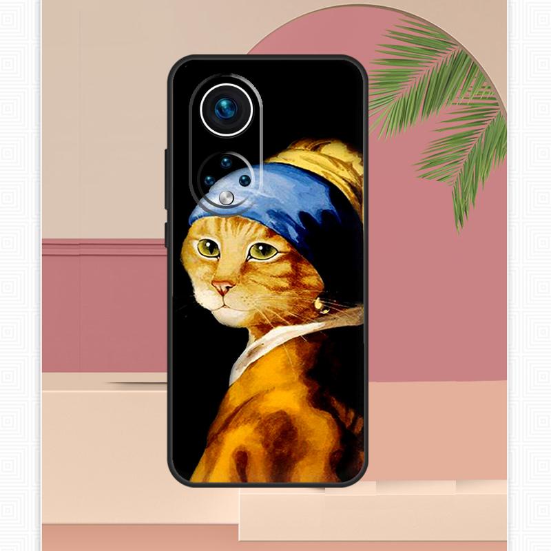 Renaissance Cats Rich Art Case For Honor Magic 7 Lite 5 6 8 Pro Honor 400 200 X9c X9b X9a X8b X8a X8c 50 70 90 Cover
