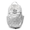 Dot Print Backpack Women's Lightweight Large Capacity Commuter Backpack