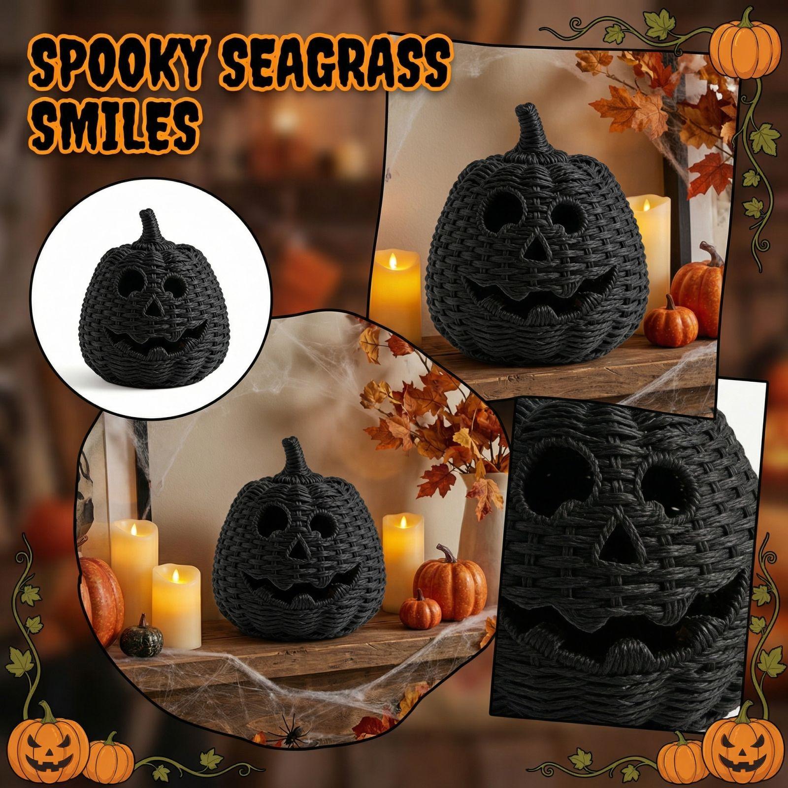 Halloween Haunted Seaweed And Plastic Decorations One Size