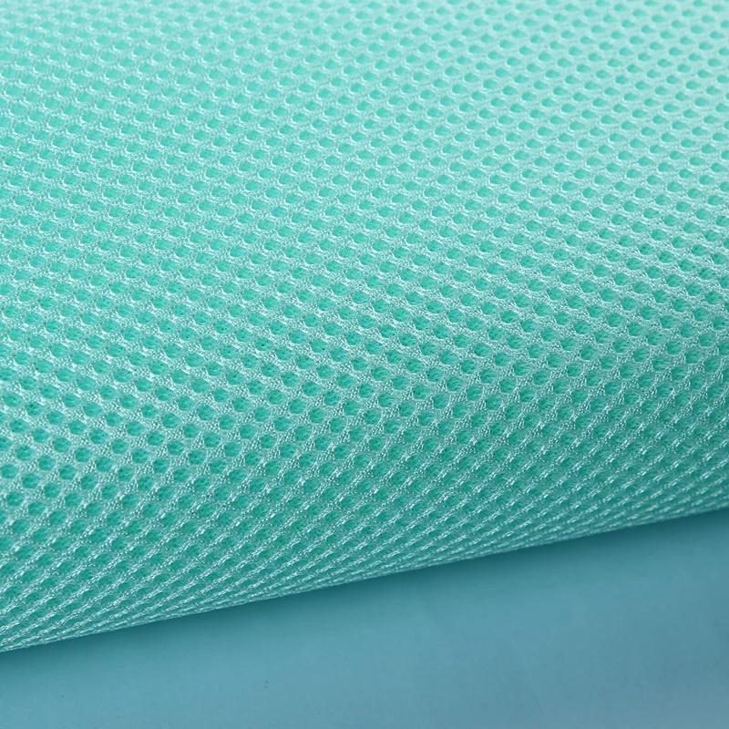 Thickend Breathable 3D Three-layer Elastic Mesh Fabric By The Meter for Clothing Bed Linings Shoes Sewing Plain Interlayer Cloth