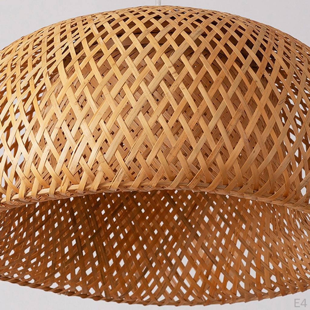 Bambus Lampe Schatten hause Zimmer Decke Anhänger Kronleuchter Lampenschirm Dekor