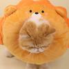 Lovely Pet Recovery Collar Protective Cone For Dog Cats After Surgical Adjusting Neck Size Plush Collar Prevent Licking