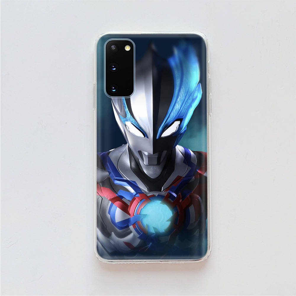 AD91 Ultraman Clear Case for Samsung A04 A14 A23 A34 A54 M23 M33 M52 M53 Realme 10 9 C30S C35 C55 VIVO Y02 Y21 Y33S Y51 X80 V25 Cover
