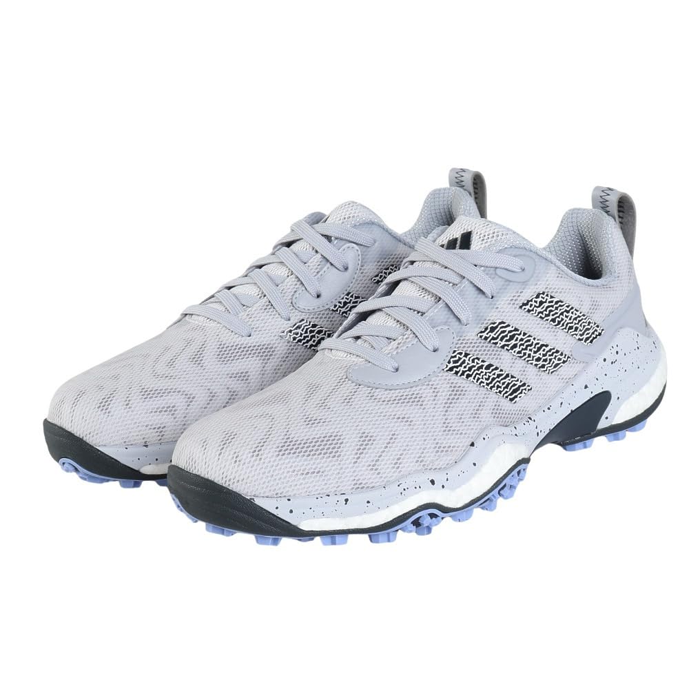 

Кроссовки для гольфа Code Chaos 25 Dash Silver cm 2E [Adidas Golf] мужские серые/чернильные Aurora/Hello 27.0