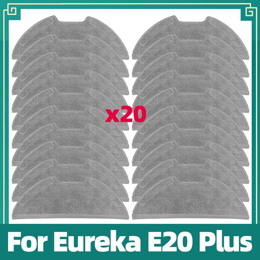 Fit For Eureka E20 Plus Vacuum Replacement Parts Main Side Brush HEPA Filter Mop Cloth Accessories