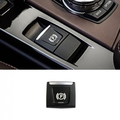 Matte Black ABS Car Electronic Parking Brake Button For BMW X1 X2 F48 F39 18-22