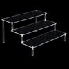 Clear Acrylic Display Riser Stand Perfume Cosmetics Holder For Decoration 39.5x41.5cx25cm