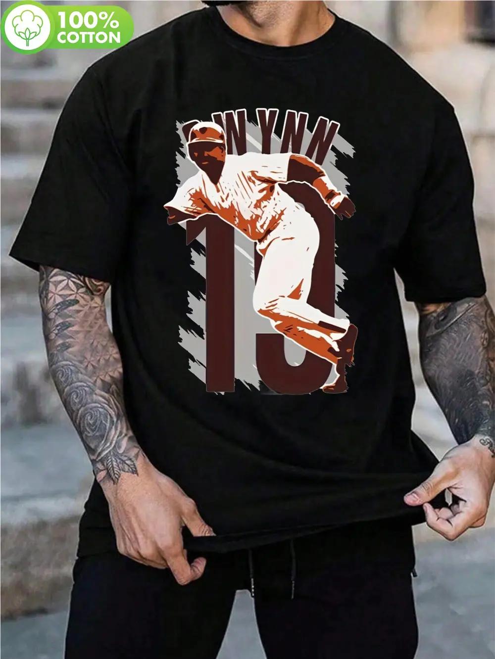 San Diego Retro Baseball Tribute T-shirt - Tony Gwynn #19 Vintage Print L