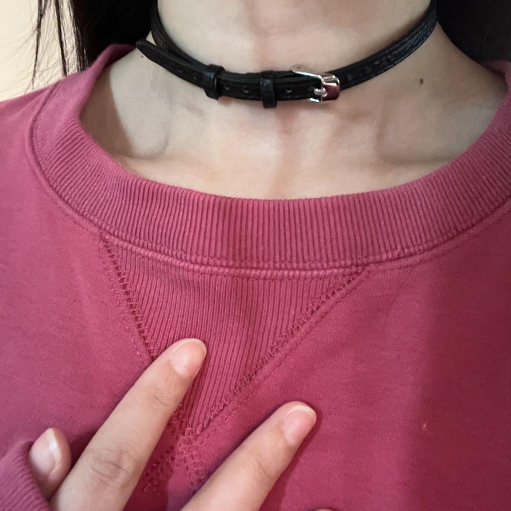 European and American cross-border y2k babes butterfly leather collar punk rock choker collarbone chain necklace foreign trade jewelry