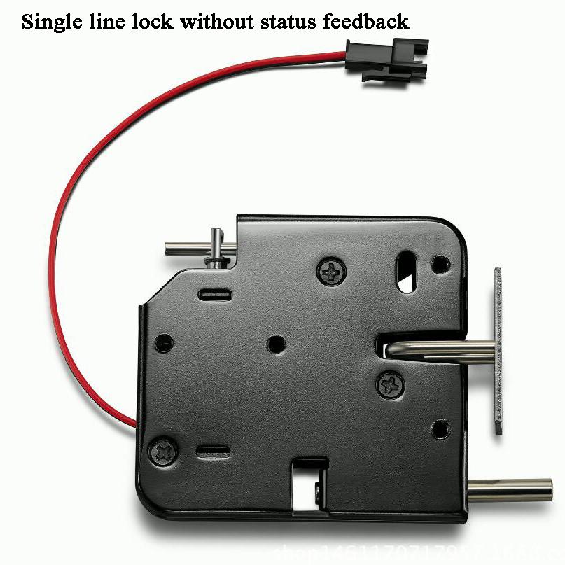 12V OR 24V Mini Cabinet Lock Market Express Delivery Electrical Bolt Locker Drawer Solenoid Lock ElectroMagnetic Lock