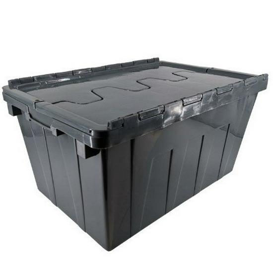Colored Plastic Storage Box with Lid - Sealed Medical Transport Box