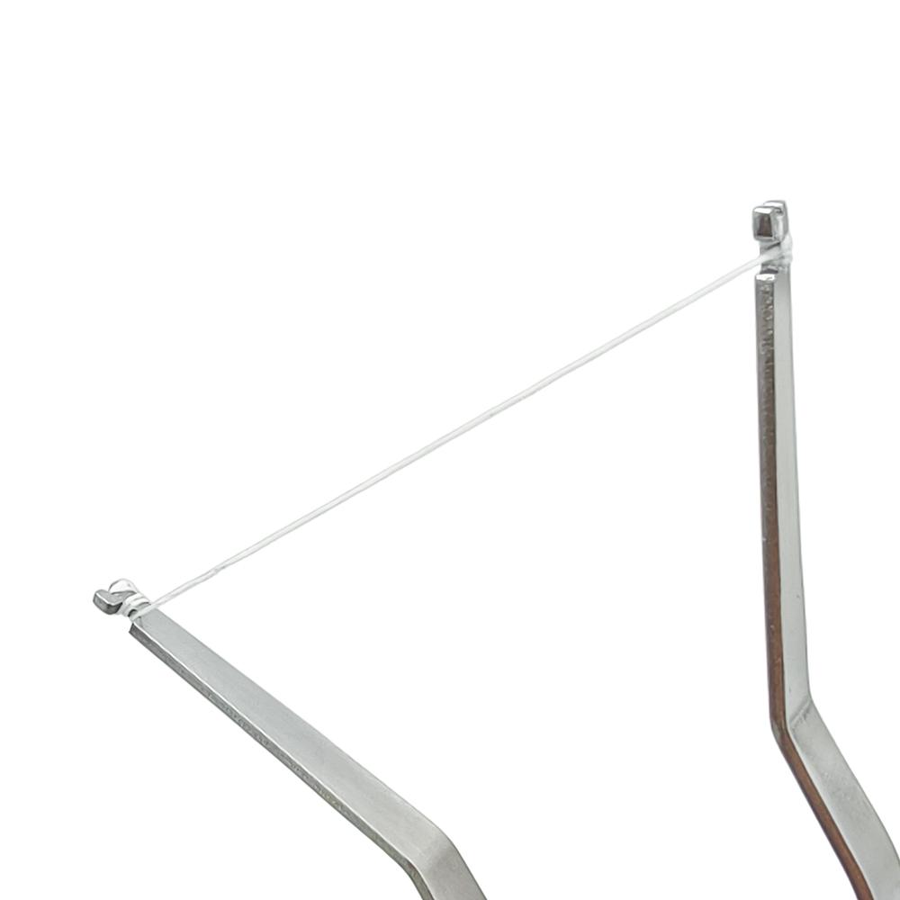 Dental Floss Holder Stainless Steel  Reusable Floss Clip Teeth Cleaning Tool Oral Care