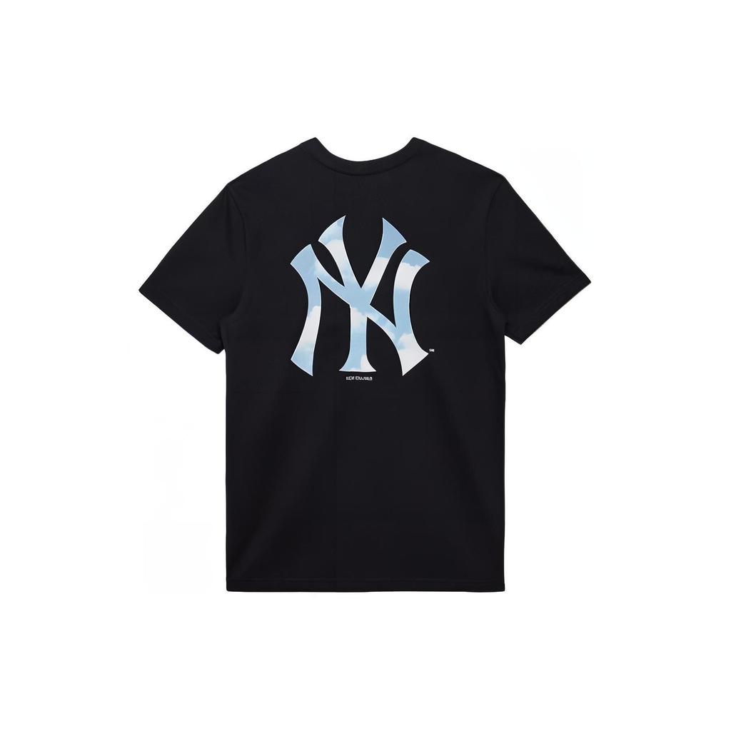 New Era MLB SS24 New York Yankees Embroidered Loose Fit Short Sleeve T-Shirt Unisex Tops 14148862