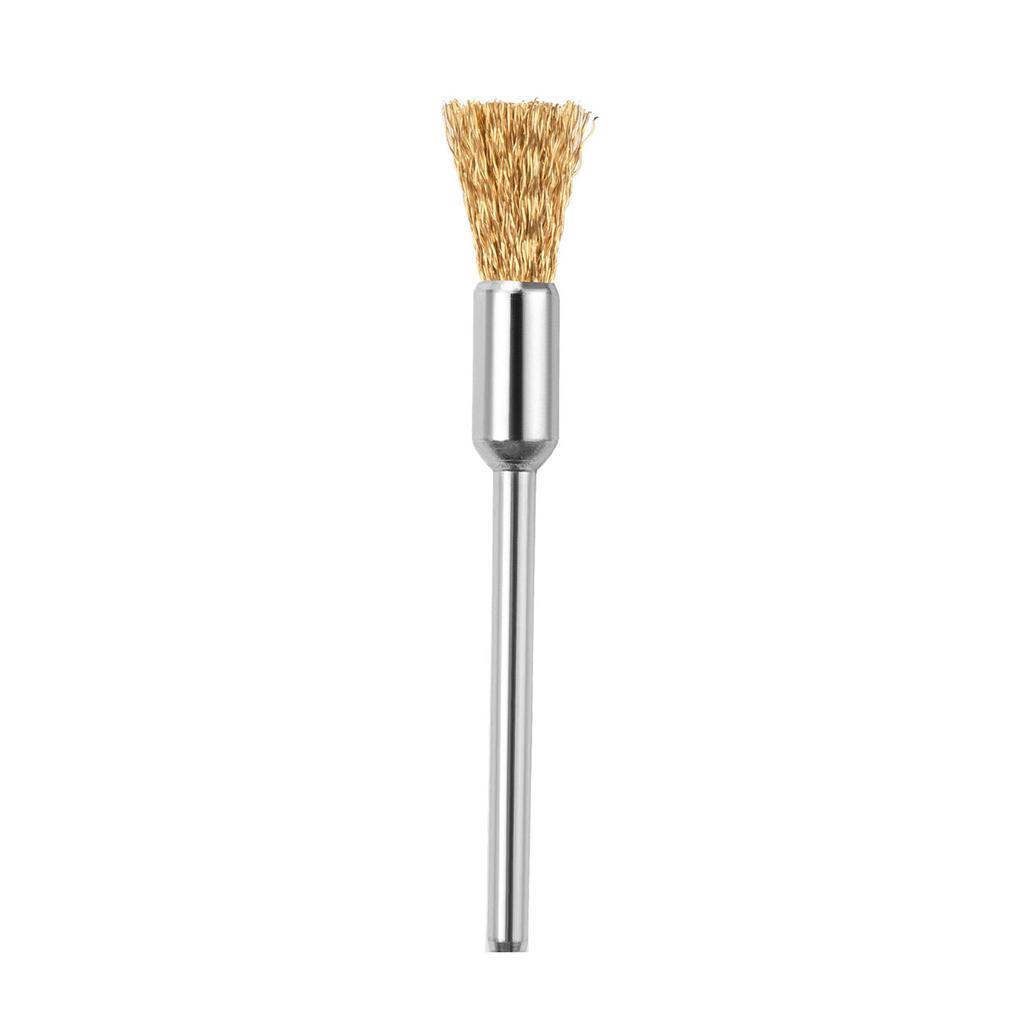 Nail Art Bit Cleaning Brush Nail Drill Head Clean Brush Copper Wire Drill Cleaner Nail Art Tools for Nail Salon Home Use