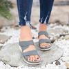 Women Beach Slippers Summer Casual Anti-slip Slip On Slippers Women Comfort Designer Platform Wedge Sandals Slides Women