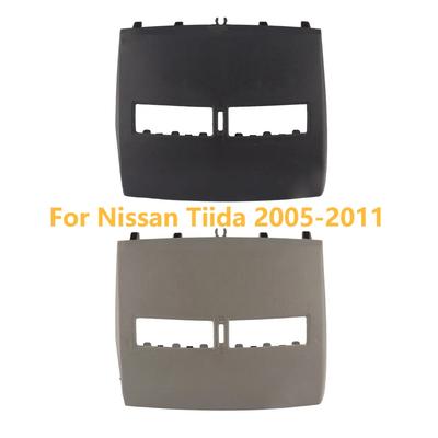 Car Finisher-Instrument Panel Cover for Nissan Tiida 2005 - 2011 Front Dashboard Middle Air Conditioner Outlet Vents Cover Shell