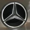 Bil Front Grill Stjerne Emblemer LED Belyst Logo Hvit Blå Rød Lys for Mercedes Benz W253 W204 W205 W213 glc gle w166 w176