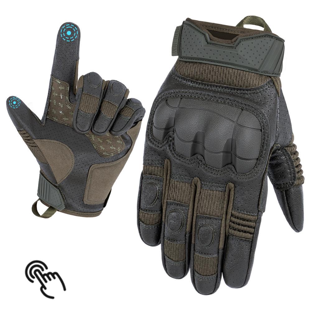 

Multifunctional Non-slip Tactical Sport Gloves: Outdoor, Touchscreen, Climbing, Cycling, and Motorcycling Protection Extra Large