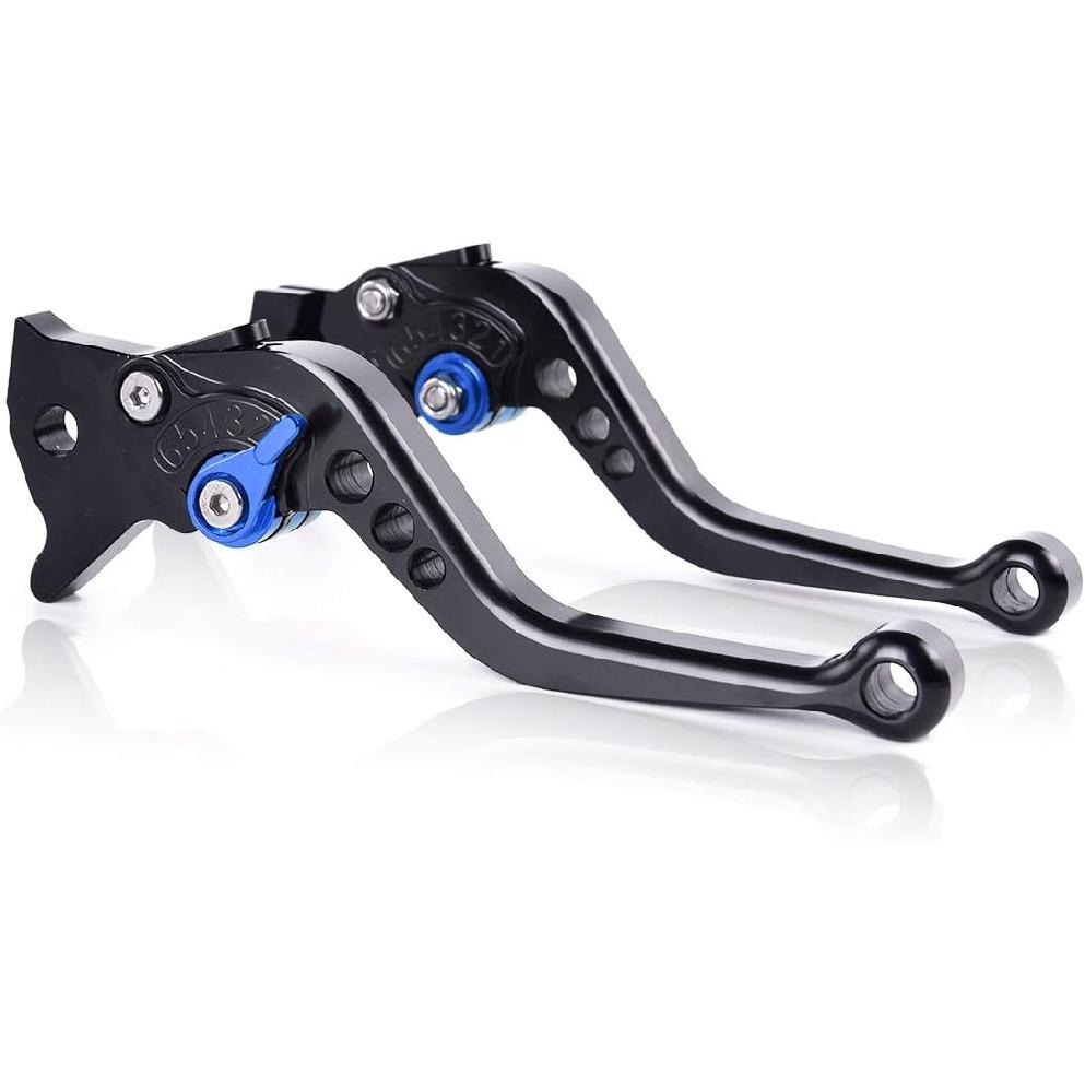 Short CNC Brake Clutch Levers Compatible with Yamaha YZF R6 1999-2004 YZF R1 2002-2003 FZ1 Fazer/FZS1000 FAZER /FZS1 2001-2005 FZR400 RR 1991-1995