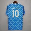 Vintage Trikot Fußballtrikot Trainings trikot Klassischer Sternendruck Verein AC Barcelona C Romesi Trikot