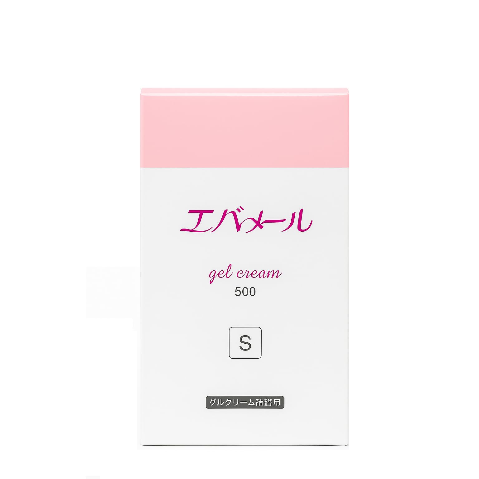 Evermere Gel Cream S Type Refill 500g - All-in-One Gel, Ethanol-Free, Fragrance-Free, Highly Moisturizing All-in-One [Manufacturer s Production