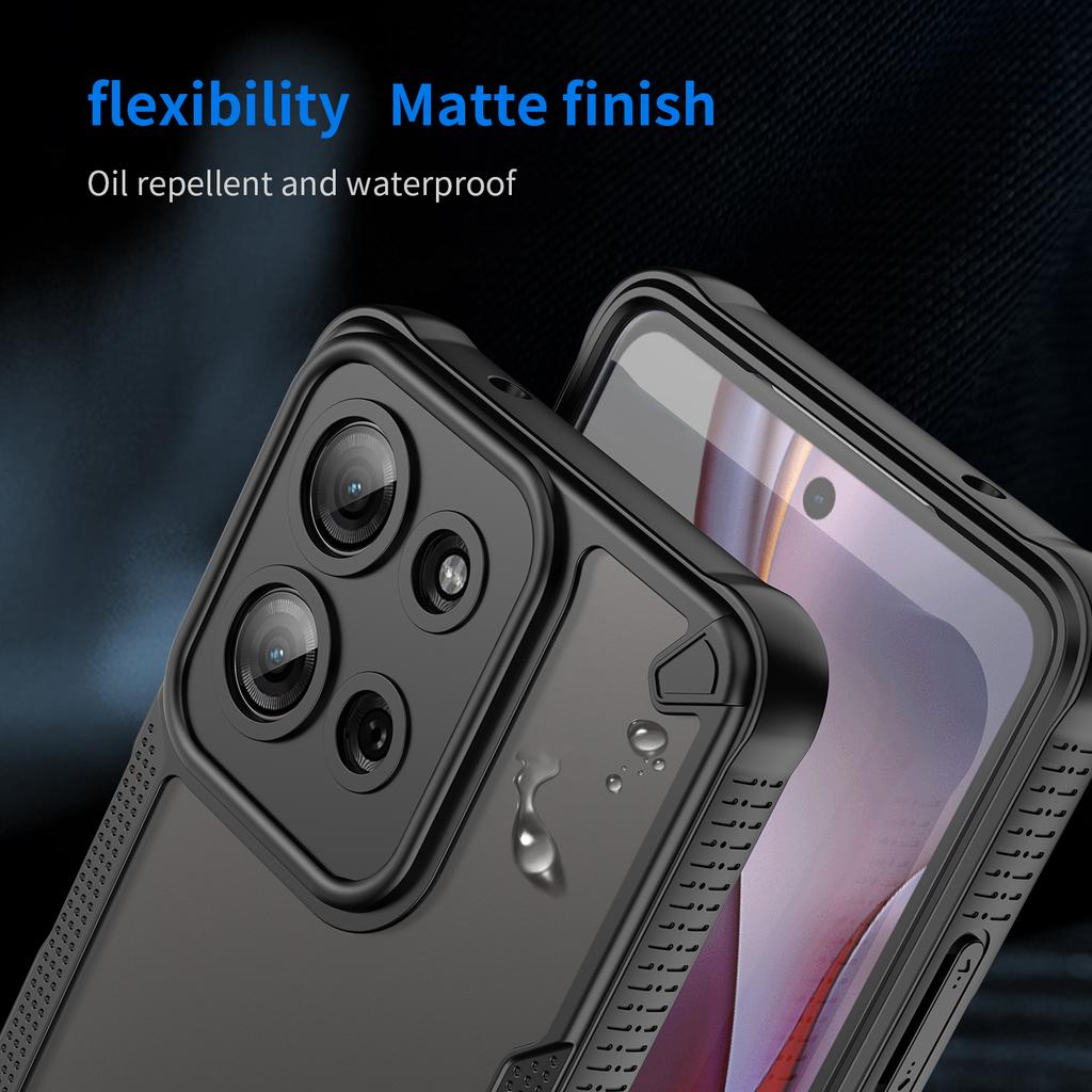 Hybridní Odolný Ochranný Pancéřový Kryt Pro Motorola Moto G35 G55 G75 5G Kryt Nárazuvzdorný Coque Fundas Capa