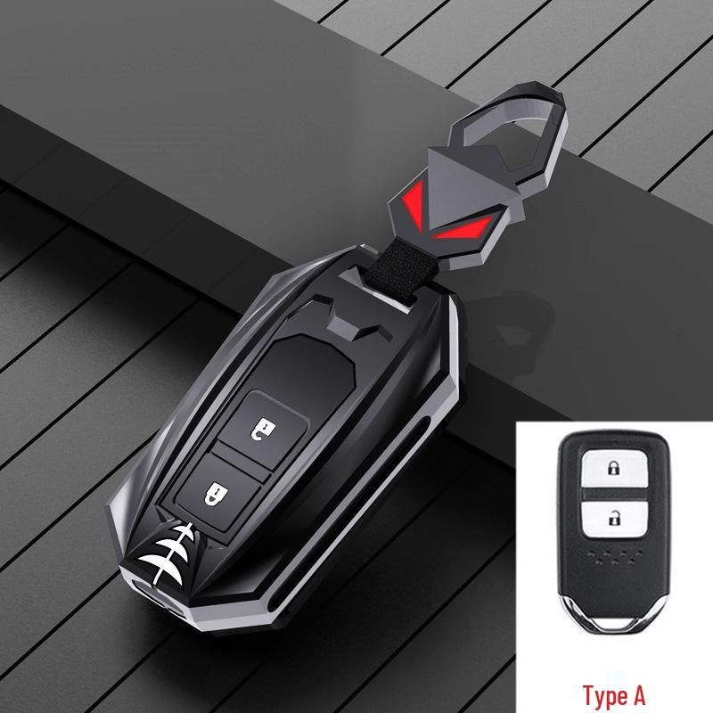 Набор чехлов для ключей Honda Elysion & Odyssey - Гибридная версия с металлической пряжкой, Высококачественная модификация