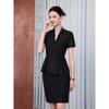 Women's Summer Short Sleeve Professional Suit Set for Hotel, Event, Customer Service, and Jewelry Store Workwear