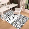Friends Show Elements Carpet, Chair Rug,Rug for Office Bedroom living rooms, Doormat decor Fan Gift Christmas Gift