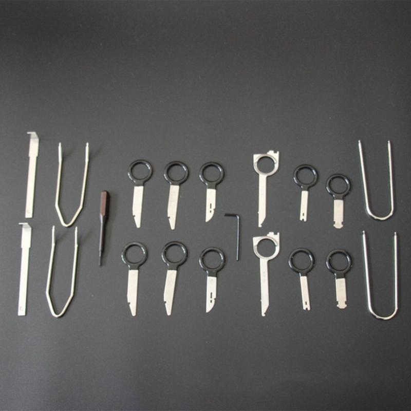 Professional Car Player Removal Tool Kit Universal for Most Vehicles Stainless Steel Construction Dismantling Tools