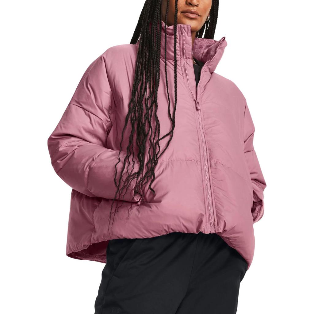 Under Armour Giacca Piumino Puffer Coldgear Infrared Donna Giacca Rosa 1378858-697