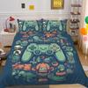 3D Game Console Printing Bedding Set Twin Size Bed Set Cover Children Fashion Design Pillowcase High Quality Bedspread