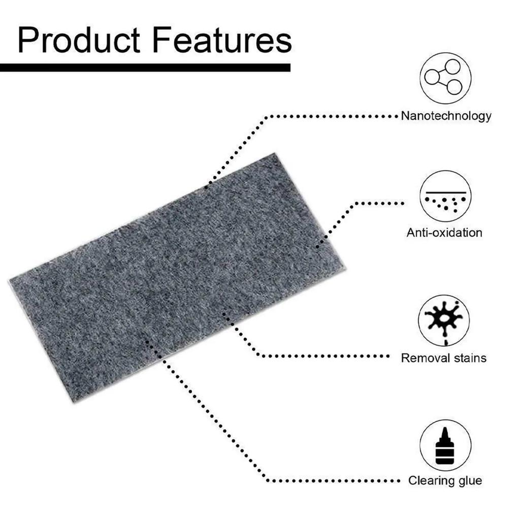 5/10Pcs Motorcycle Car Scratch Remover Cloth Nano Powerful Scar Removal Cars Polishing Repair Paint Metal Polishings Towel Tools