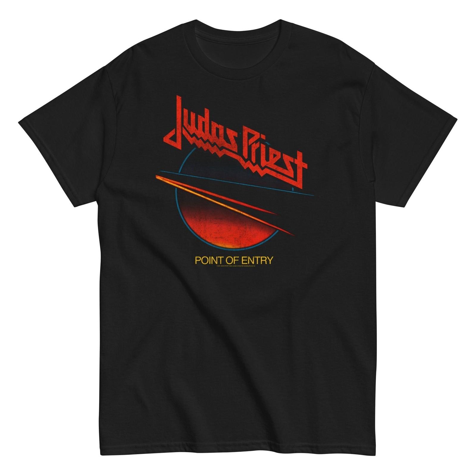 MerchMoment Judas Priest Redeemer of Souls T-Shirt T-Shirt Black New S