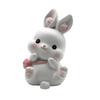 Cartoon Rabbits Silicone Molds Crafts Ornament Plasters Mold Handmade Scented Candle Mould Home Decorations Tool