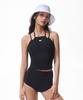 Alena Graphic Day Women'S Tankini Set A6Bl1Sm24Blk