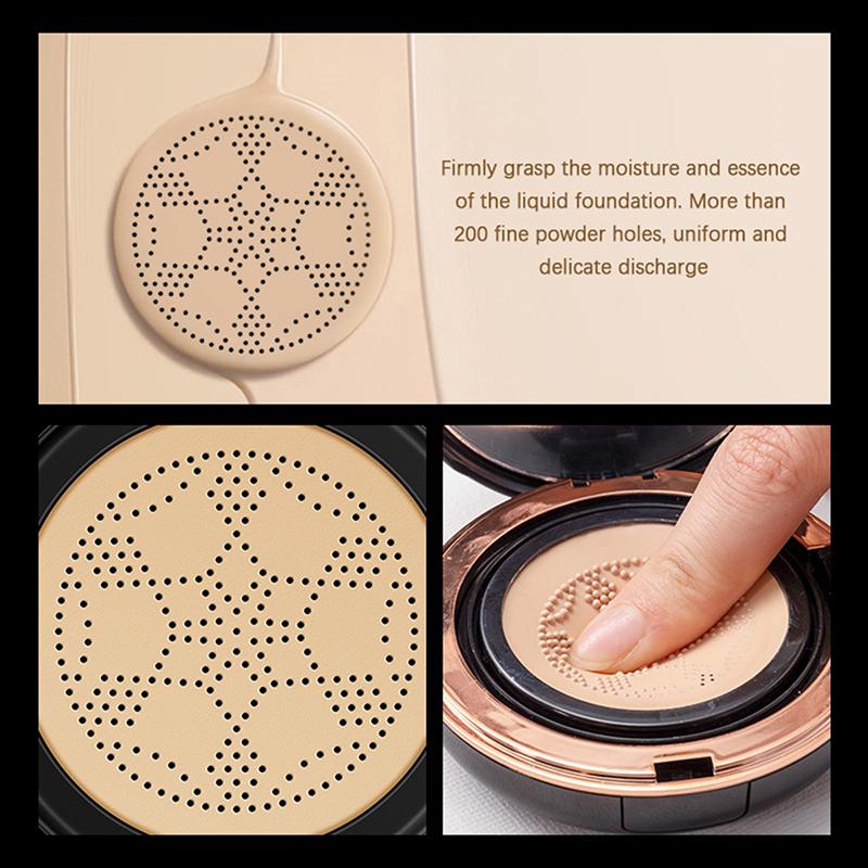 Mushroom Head Make Up Air Cushion Foundation Natural Brightening Bb Cream