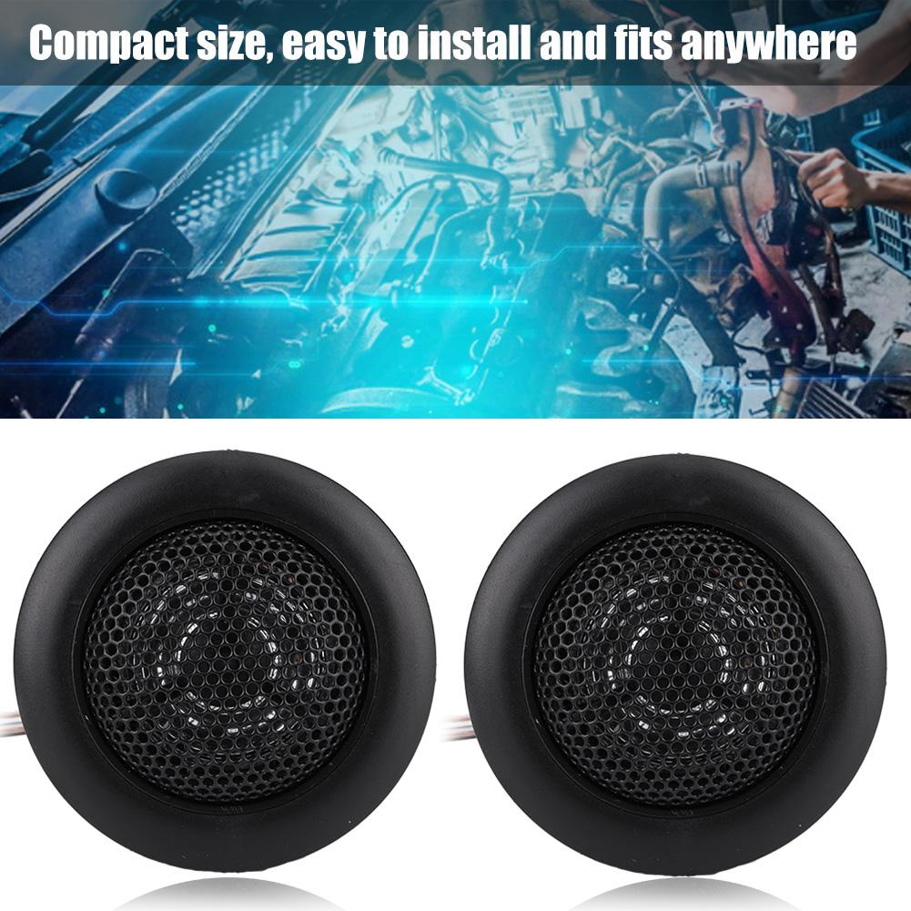Pair of 12V 120W Car Mini Super Power Loud Dome Audio Speaker Tweeter Loudspeaker Horn