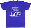 Do Not Disturb Snoring Loading Unisexs Unisexs Ladies Unisex Funny Fitted TShirt