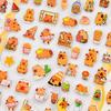 1 Sheet Kawaii Lovely Capibala Small Animals Foam 3D Decorative Stationery Stickers Scrapbooking Diy Diary Album Decals