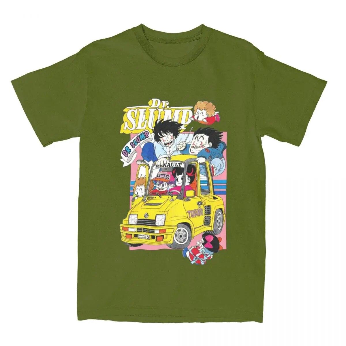 Женские футболки унисекс Dr Slump Unisexga Stuff Dr.Slump, одежда из 100% хлопка, уличная футболка с круглым вырезом, футболка с принтом 4XL