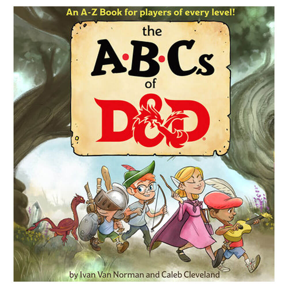 

Детская образовательная книга «Азбука D&D»