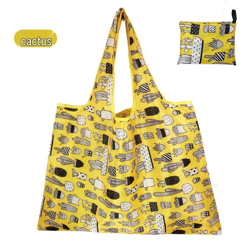 Eco-Friendly Large Capacity Folding Grocery Bag - Oxford Cloth