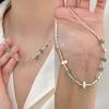 2023 Summer Luxury Pearl Choker - Gold-Plated Clavicle Necklace for Women