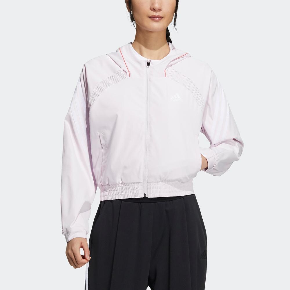 Adidas Sports Casual Hooded Jacket Men Jackets HI6824