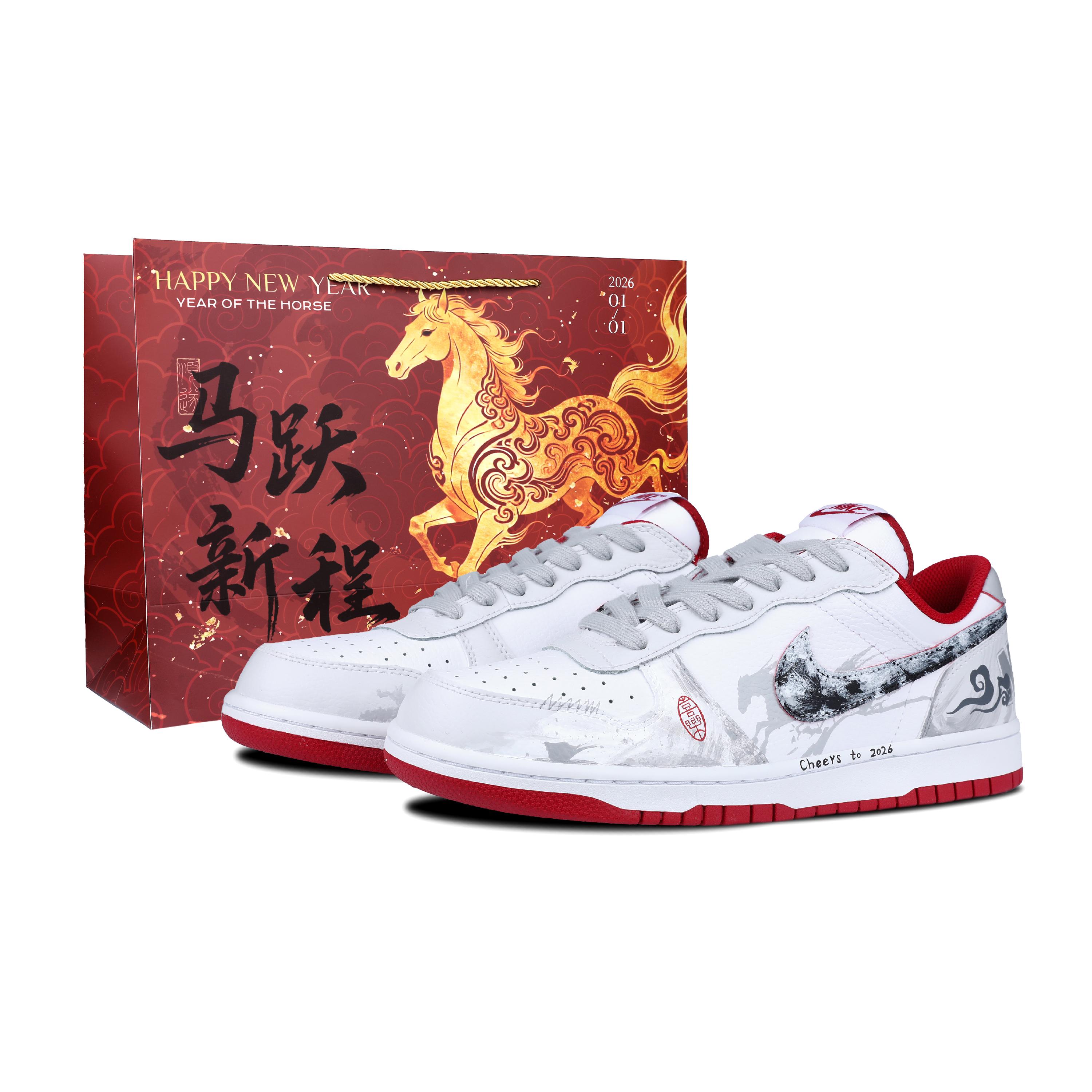

Nike Big Low Lux Cloud Morning, Shopping Bag Included Leather Abrasion Resistant Breathable 355152-150(Team28-) 40